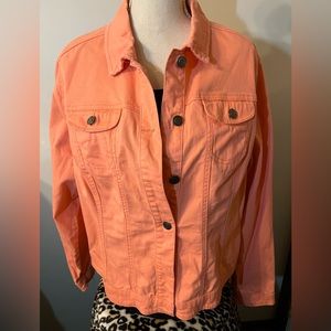 B03‎ - Cato Coral Jean Jacket WMNS 14/16w